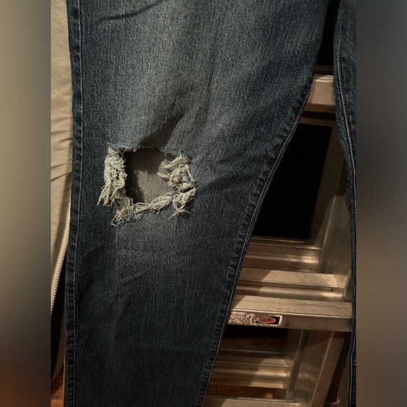 Women’s a.n.a Highest-Rise Vintage Straight Jeans (size 14) - Picture 2 of 8